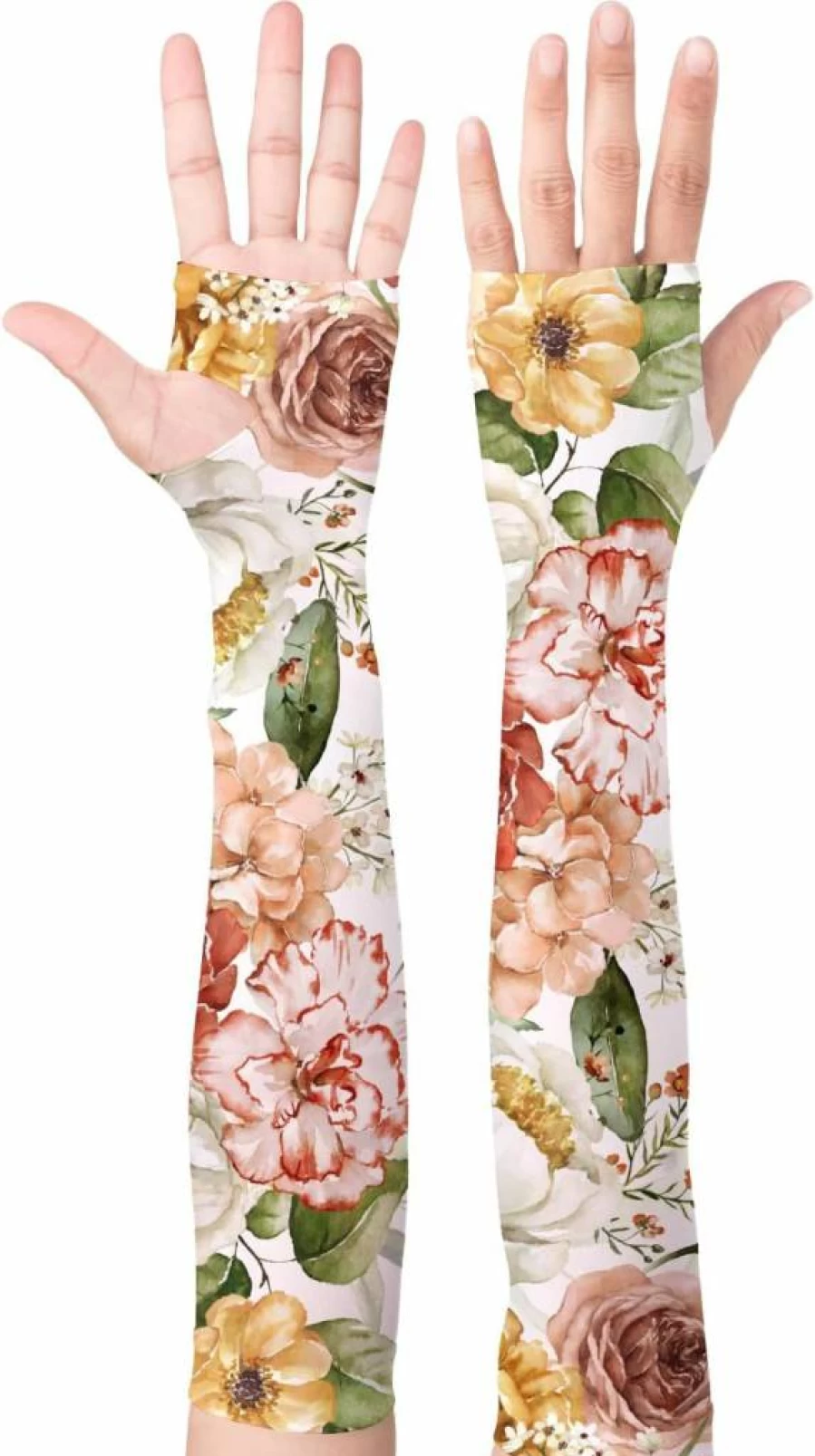 YPHCDO Gardening Sleeves for Women & Men – Sun Protection, Cooling, Thorn Proof Arm Sleeves with Thumb Hole for Farming & Outdoor Work