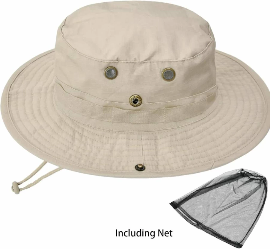 ZOORON UPF 50+ Sun Hat for Men & Women - Foldable Bucket Boonie Hat for UV Protection, Hiking, Beach, Fishing, Safari Summer Outdoor Activities