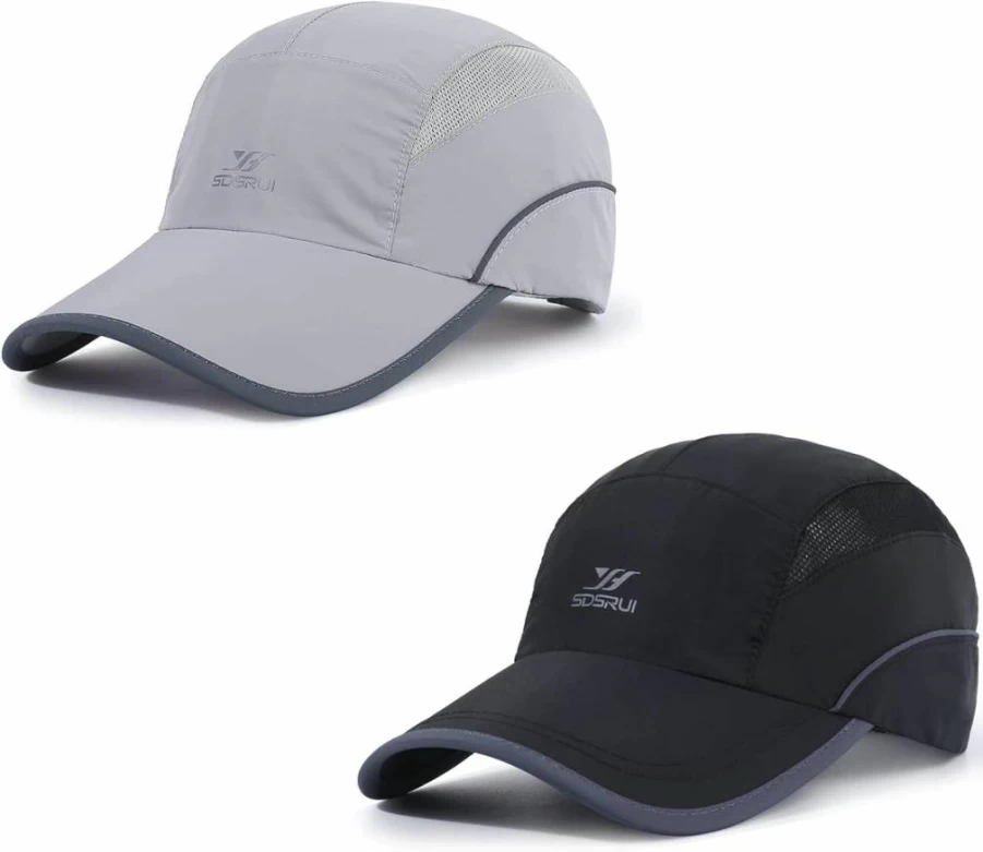 Kozinu Lightweight Mesh Running Hat for Men & Women - Breathable Quick-Dry Sports Cap for Runners