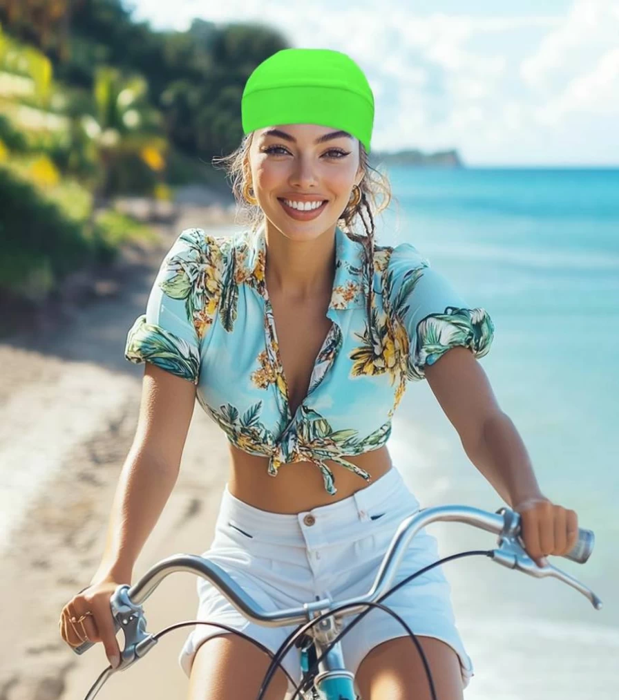 SRLLBBY Cooling Doo Rag for Men & Women – Sweat Wicking Skull Cap, Hip Hop Beanie, Motorcycle Head Wrap & Durag Liner