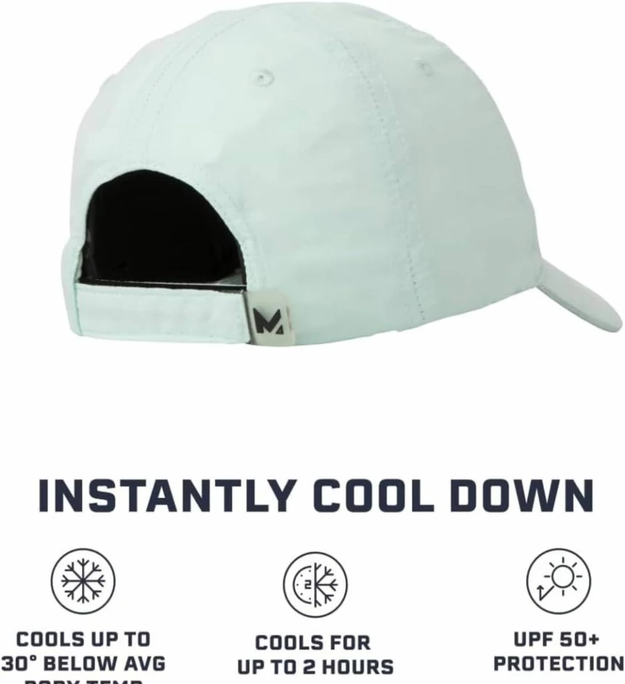 MISSION Cooling UPF Performance Hat - Unisex One Size for Golf, Running & Workouts - Sweat & Water Activated Cooling Technology