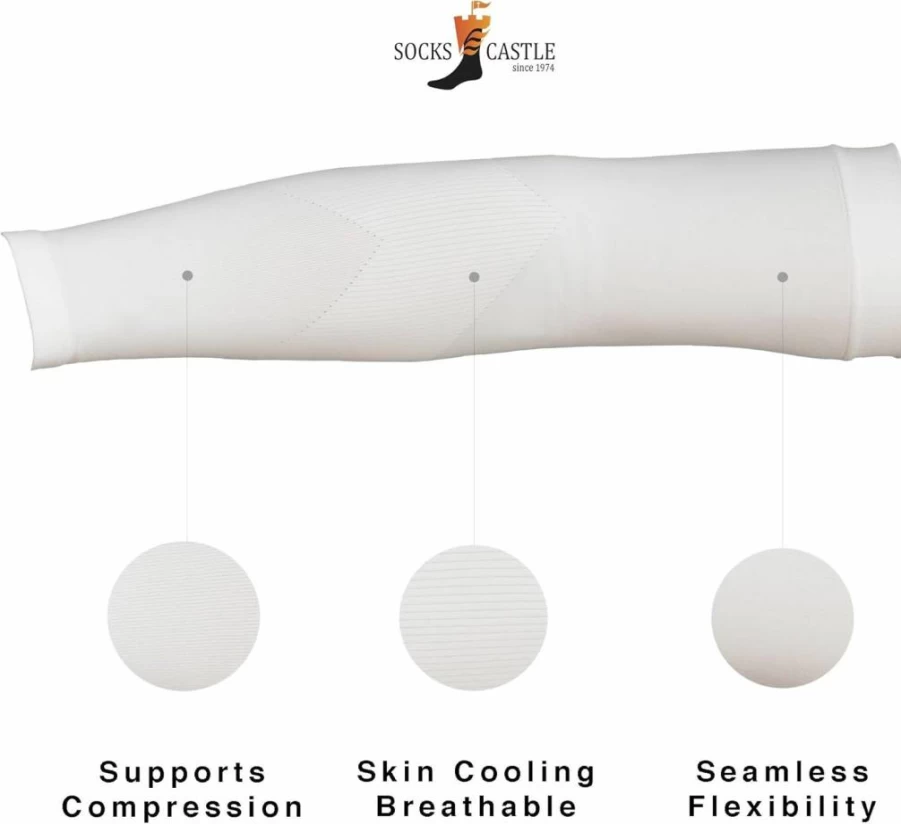 UV Protection Arm Sleeves for Men & Women - Breathable & Durable Sun Sleeves by Mipan GamsungTex