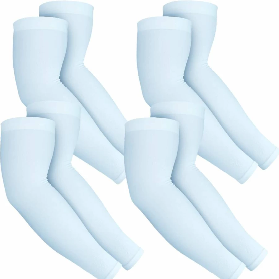 BuzToz UV Protection Cooling Arm Sleeves for Men & Women - Breathable Athletic Compression Sleeves for Football, Golf, Volleyball & Outdoor Sports
