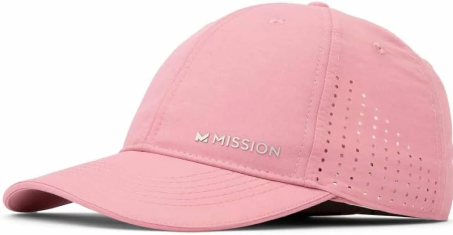MISSION Cooling Vented Unisex Performance Hat for Workouts, Golf, Running – Sweat & Water Activated Tech Cap