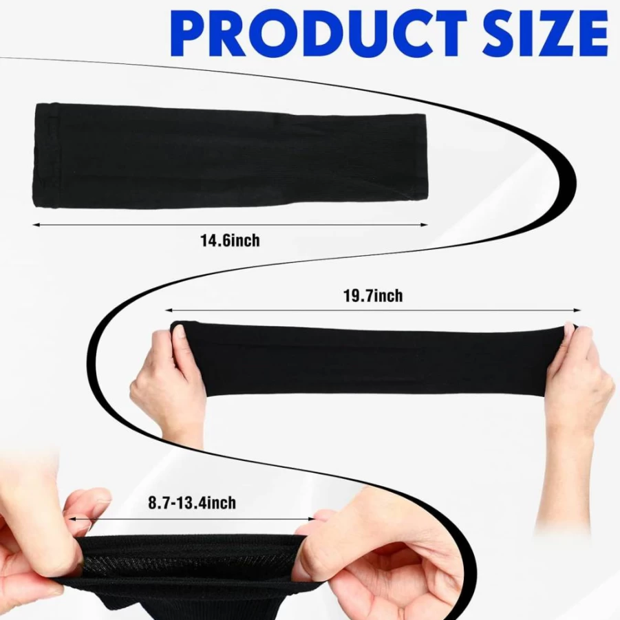 Kigeli 36 Pairs Cooling UV Protection Arm Sleeves for Men & Women - Breathable Sun Sleeves for Sports, Tattoo Cover, Summer Outdoor Activities