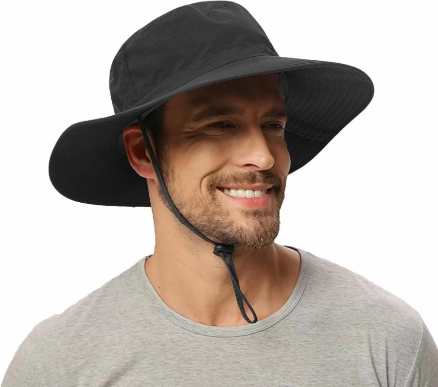 Rosoz Boonie Hat for Men & Women - Wide Brim Sun Hat with UPF Protection for Fishing, Safari, Beach & Outdoor Activities