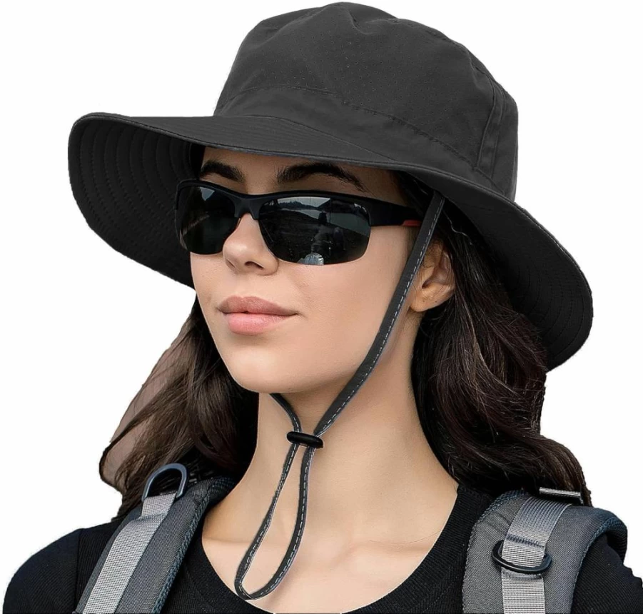 Rosoz Boonie Hat for Men & Women - Wide Brim Sun Hat with UPF Protection for Fishing, Safari, Beach & Outdoor Activities