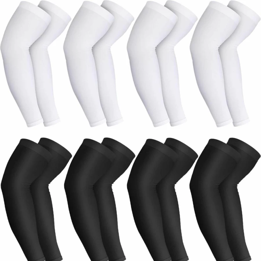 BuzToz UV Protection Cooling Arm Sleeves for Men & Women - Breathable Athletic Compression Sleeves for Golf, Football, Volleyball & Outdoor Sports
