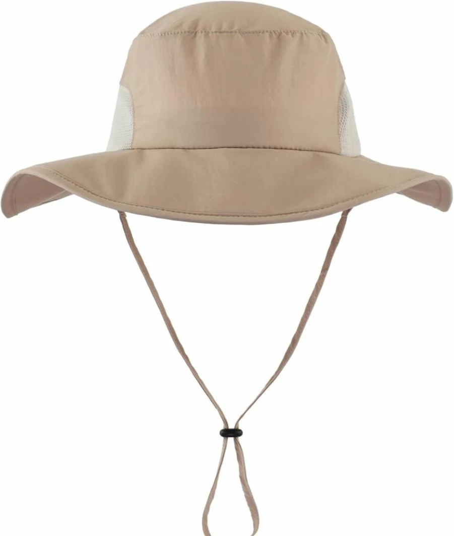 Home Prefer UPF 50+ Sun Hat for Men & Women - Wide Brim UV Protection Safari Hat with Neck Flap for Fishing, Hiking, Gardening Outdoor Activities