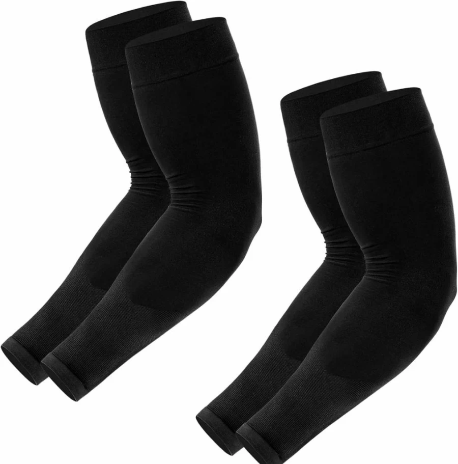 Newbyinn UV Protection Arm Sleeves for Men & Women - Cooling Sun Sleeve Cover with Mid-Compression, Tattoo Shield, Lightweight & Breathable for Outdoor Sports