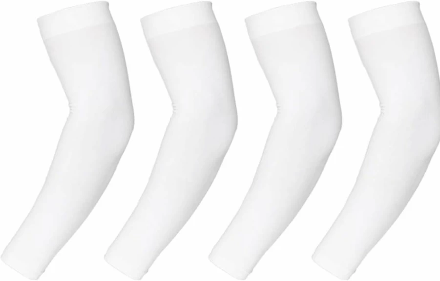 Eutuxia UV Protection Cooling Compression Arm Sleeves for Men & Women - Breathable Sports Sun Sleeves for Outdoor Activities
