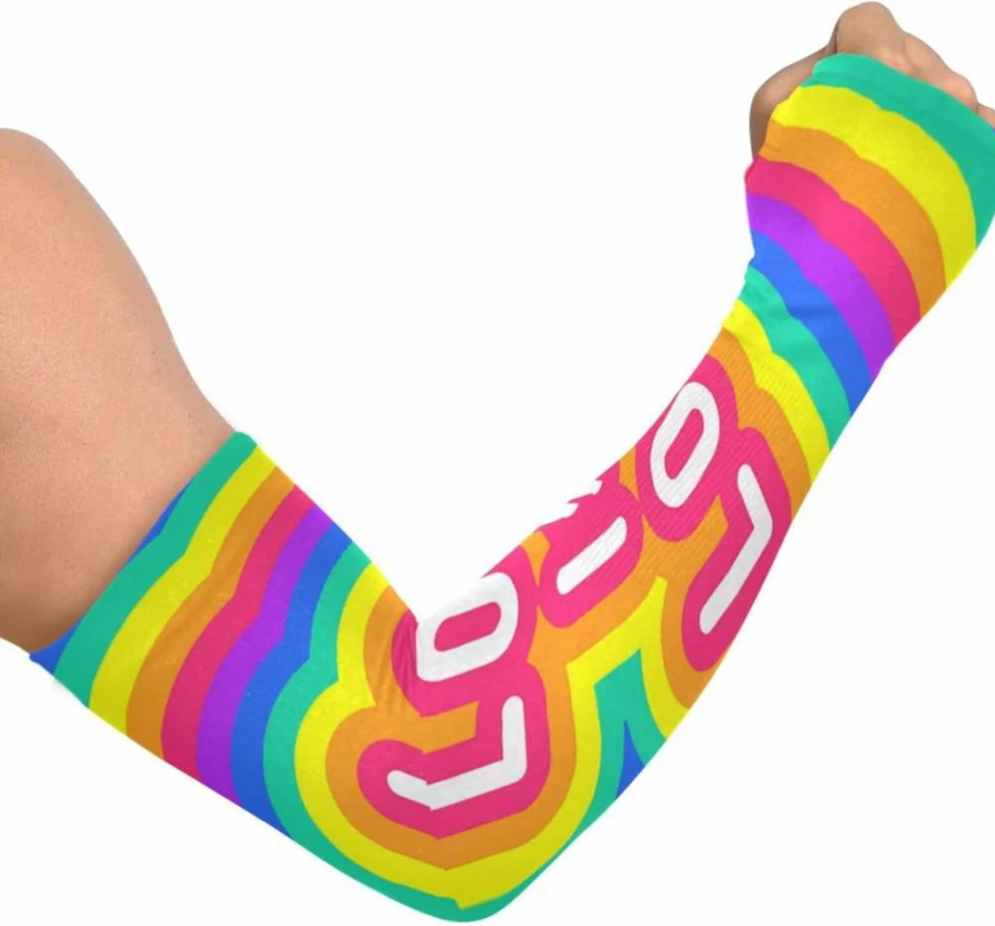 Dussdil UV Protection Cooling Gardening Arm Sleeves for Men & Women with Thumb Hole – Breathable Sun Sleeves for Farming, Outdoor Work