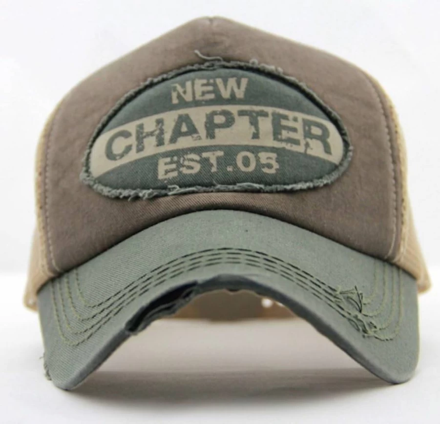 Home Prefer Vintage Baseball Cap for Men - Breathable Mesh Trucker Hat, Summer Outdoor Sport Adjustable Snapback