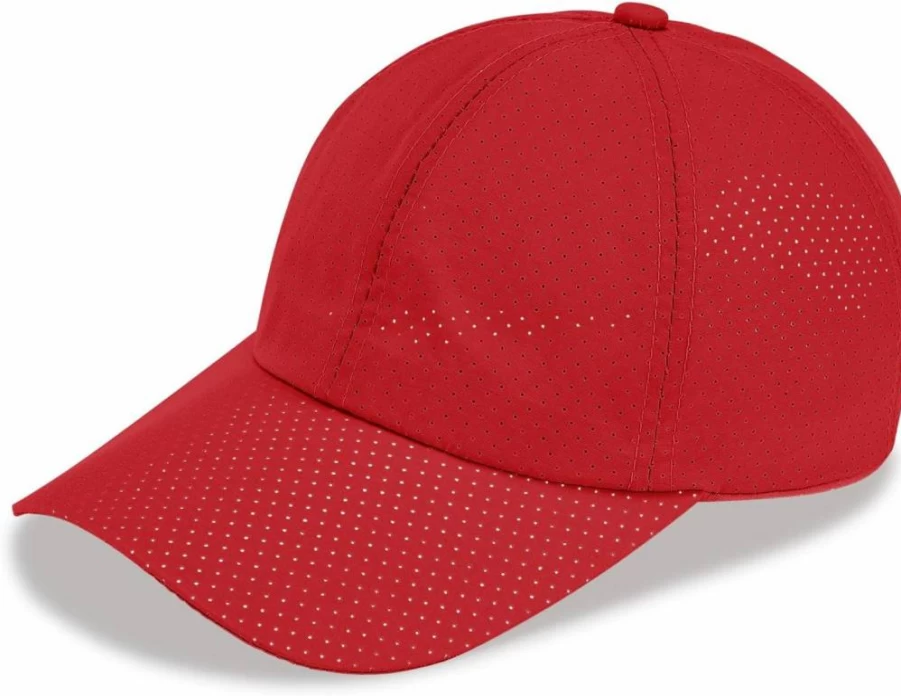 Seribt Unisex Ultra Lightweight Baseball Cap - Quick Dry, Mesh Cooling Sun Hat for Outdoor Sports & Running - Men & Women