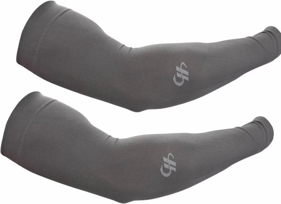 HOPESHINE 3-Pairs Cooling Compression Arm Sleeves UPF50+ UV Protection for Men & Women - Cycling, Driving, Outdoor, Tattoo Cover