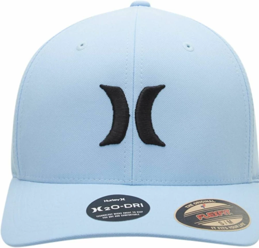Hurley Men's Flexfit H2O Dri Performance Trucker Baseball Cap - Adjustable Sizes S-XL