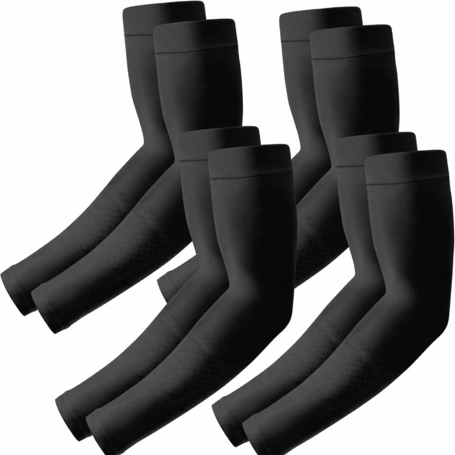 Kinwor Compression Arm Sleeves for Women & Men - UPF 50+ UV Sun Protection, Cooling Sports Sleeves for Athletic Performance & Arm Coverage