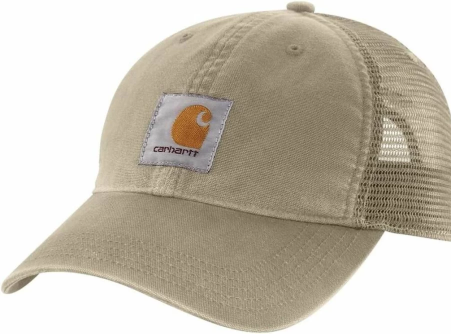 Carhartt Men's Buffalo Sandstone Mesh Back Baseball Cap
