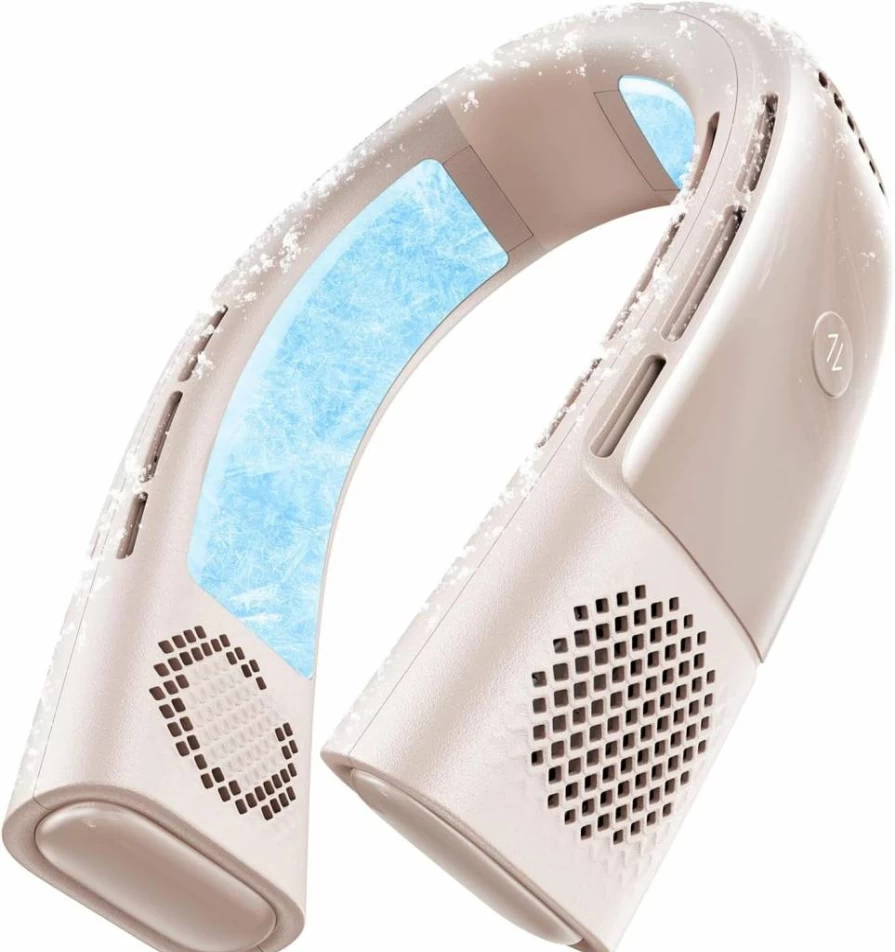 TORRAS Coolify 2S Neck Fan - 2025 Upgraded Cooling Neck Air Conditioner with 28H Battery, Portable Bladeless Fan for Men, Ideal Gift for Dad, Husband, Outdoor Work, Hiking, Travel, Black