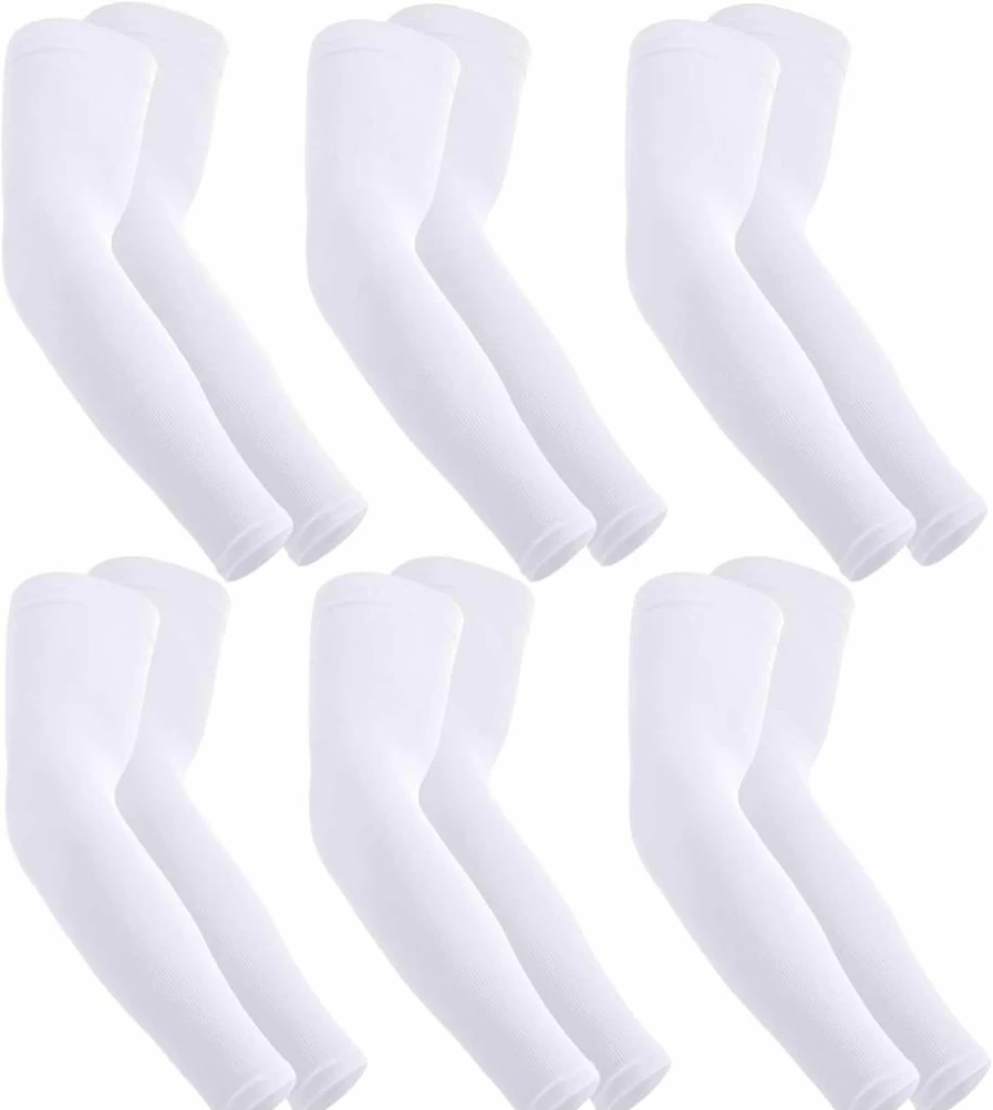 HEGCOIIE UV Protection Arm Sleeves for Men & Women - UPF 50+ Cooling Sun Sleeves for Golf, Cycling, Running - Tattoo Cover Up & Sunblock