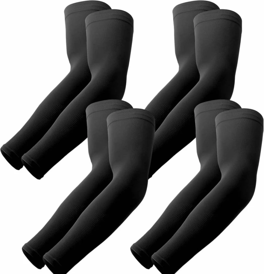 YESLIFE UPF 50 Sun Protection Arm Sleeves for Men & Women - Cooling UV Sports Sleeves for Outdoor Activities