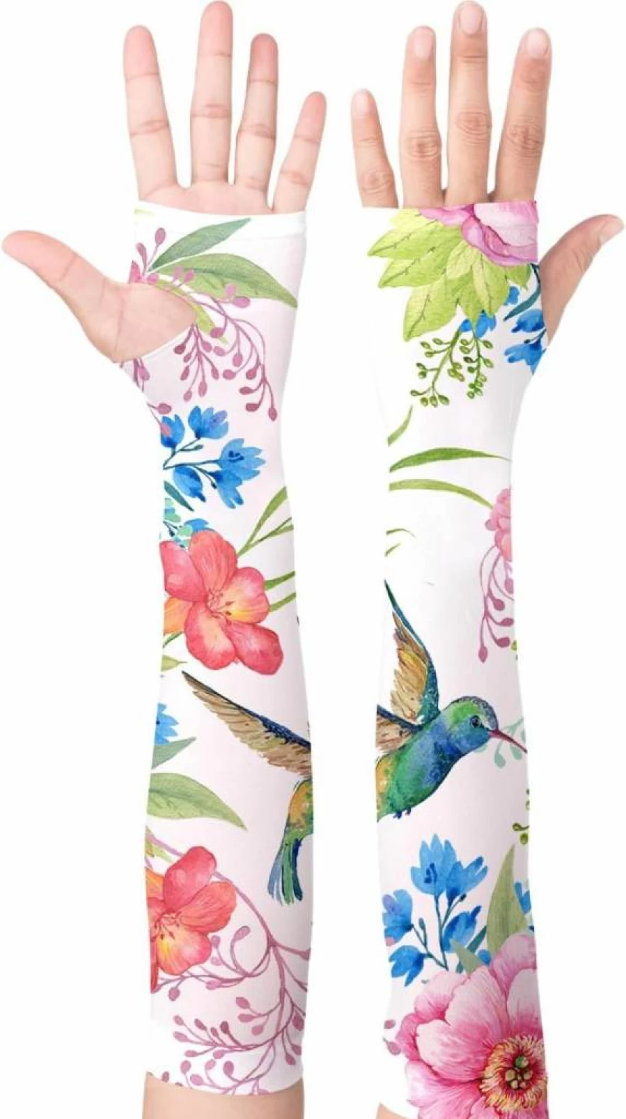 YPHCDO Women's Gardening Arm Sleeves - UV Sun Protection, Thorn Proof & Cooling for Outdoor Activities, Farming, Sports