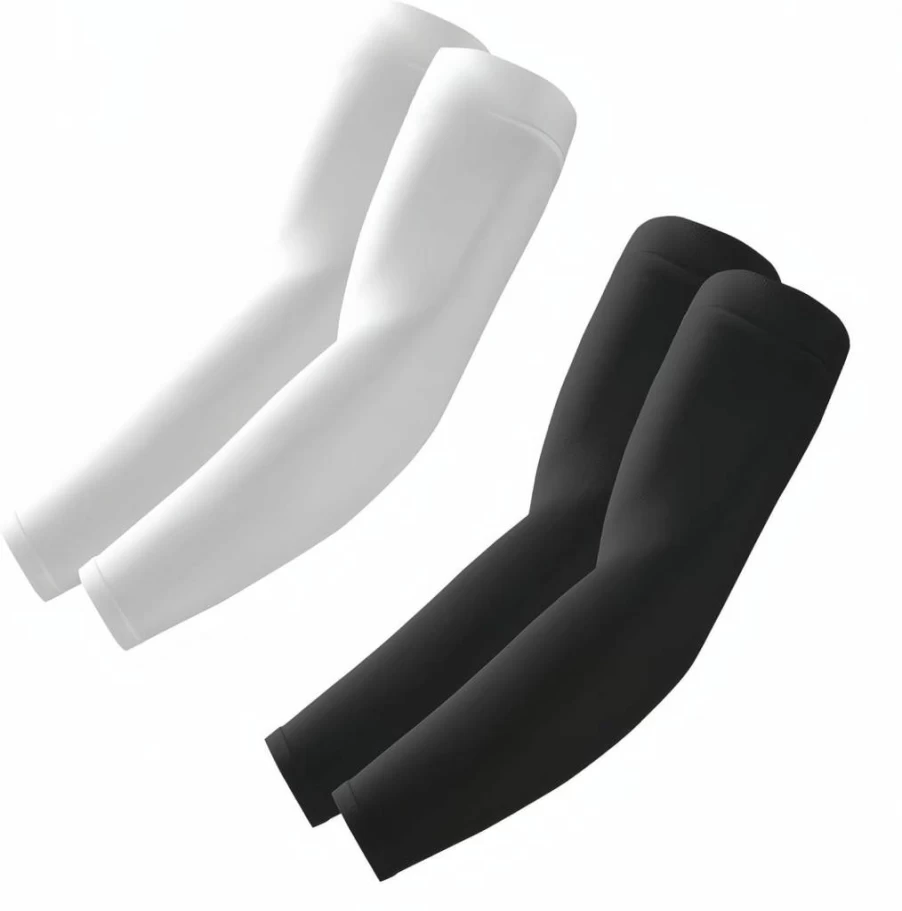 ROXUN Cooling UV Protection Arm Sleeves - Breathable Sports Compression Sleeves for Men & Women, Sun Guard for Outdoor Activities