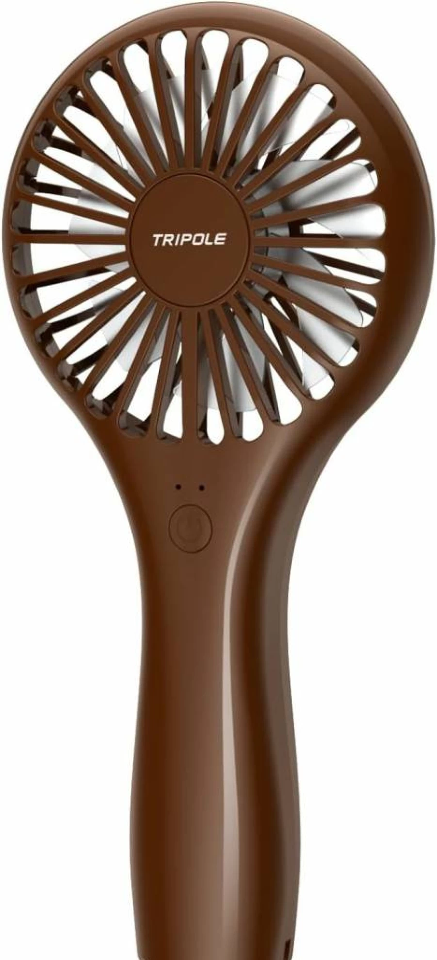 TriPole Mini Handheld Fan - USB Rechargeable, 3-Speed Adjustable, Portable Personal Fan for Women Men Kids, Cute Eyelash Design, Ideal for Indoor Outdoor Travel