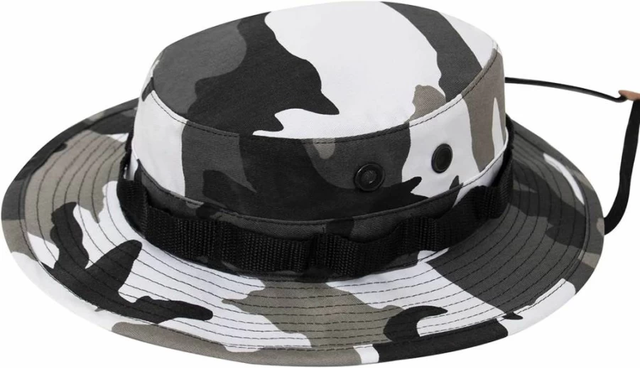 Rothco Military Camo Boonie Bucket Hat - Tactical Outdoor Sun Hat for Men & Women