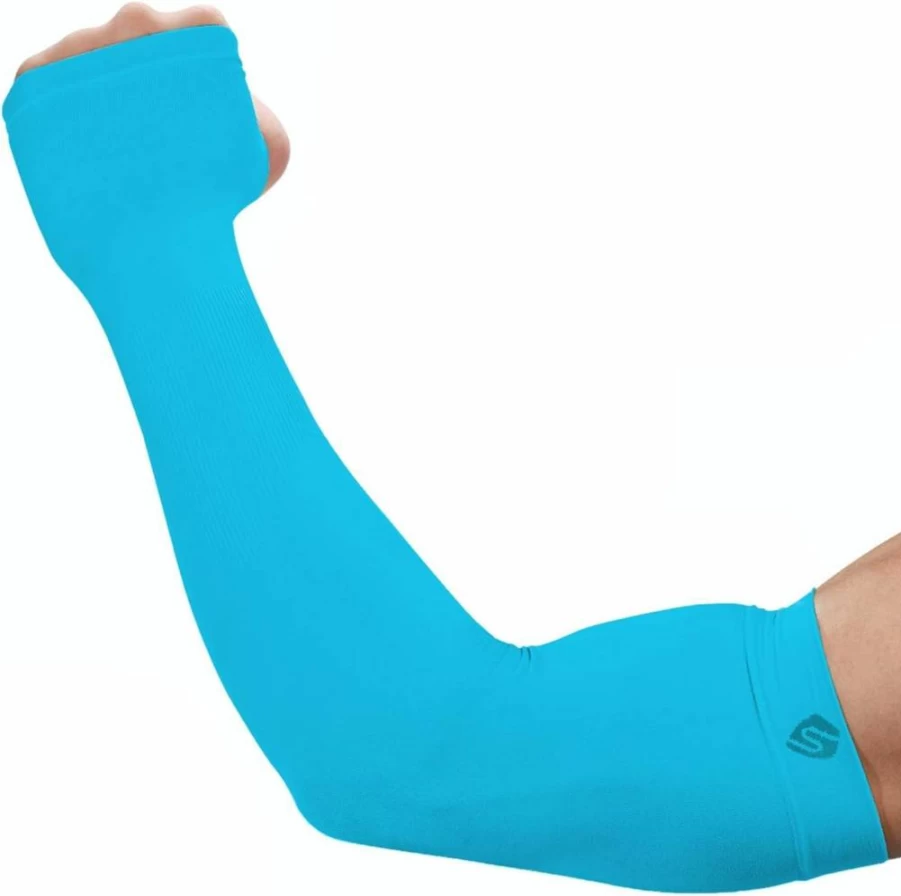 SHINYMOD UPF 50+ Sun Protection Arm Sleeves for Men & Women - Cooling UV Guard, Tattoo Cover, Athletic Warmers