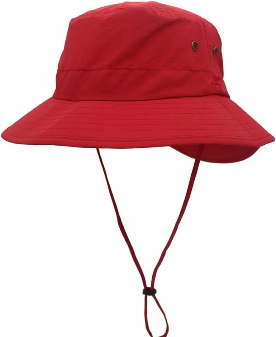 LLmoway Women's Lightweight Safari Sun Hat - Quick Dry, Adjustable Strap for Outdoor Fishing & Travel
