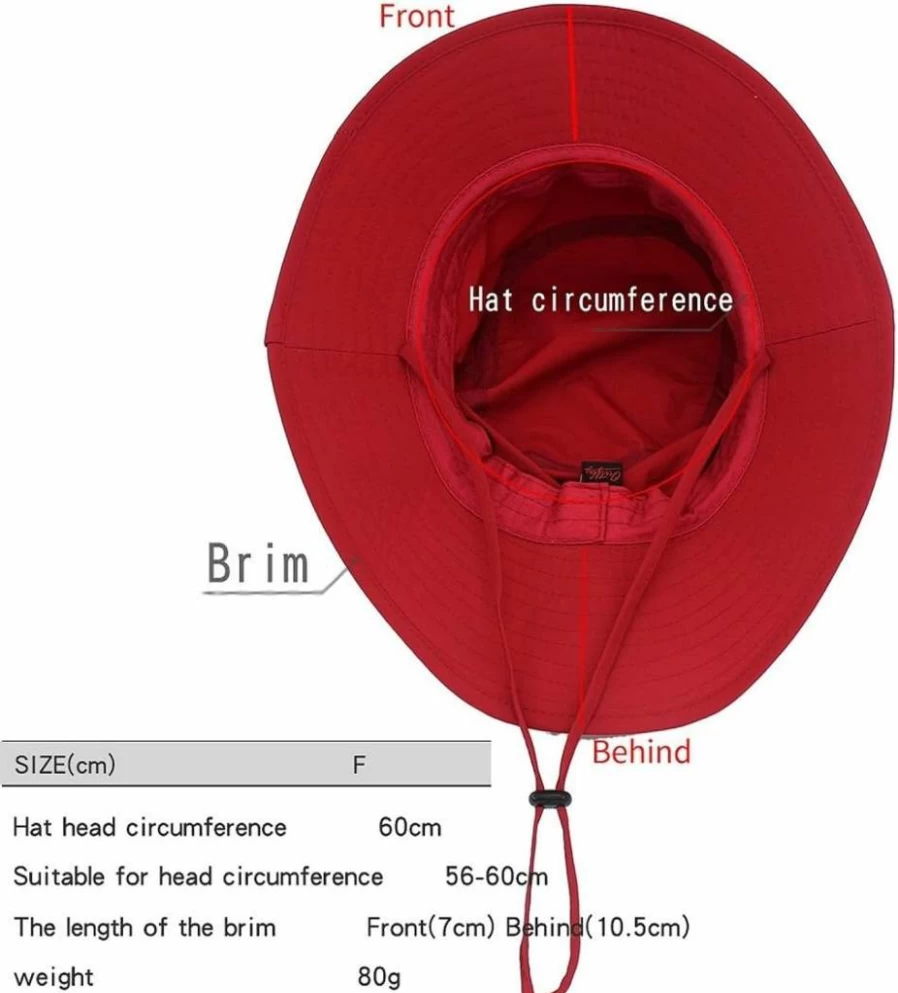 LLmoway Women's Lightweight Safari Sun Hat - Quick Dry, Adjustable Strap for Outdoor Fishing & Travel
