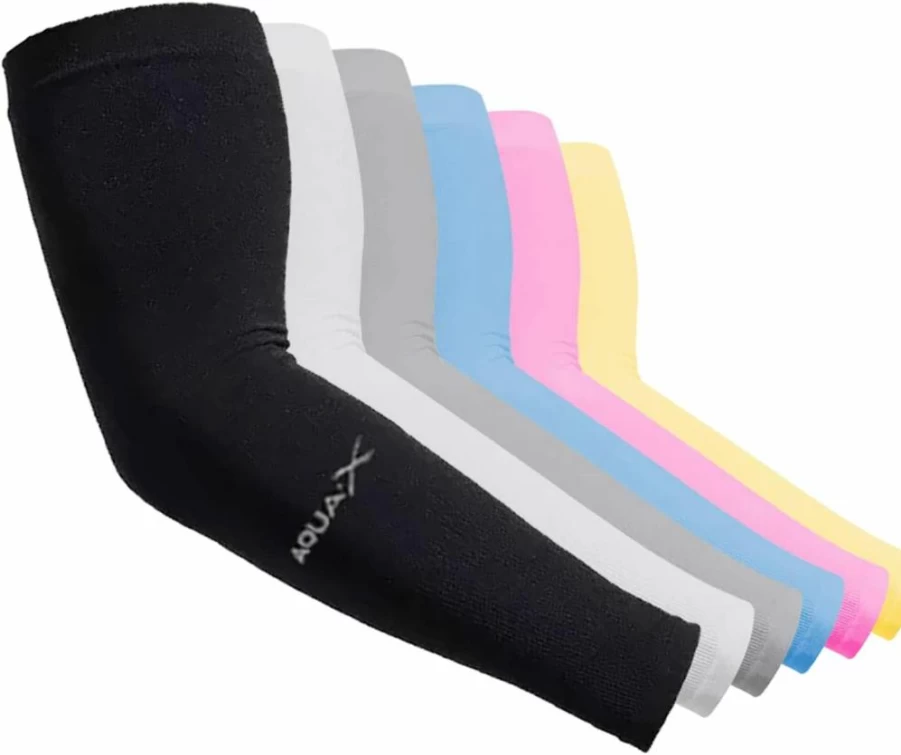 BOCOSO UPF 50 Sun Protection Arm Sleeves - Cooling UV Blocking Sleeves for Men & Women, Perfect for Cycling, Running, Golf, Driving in Summer