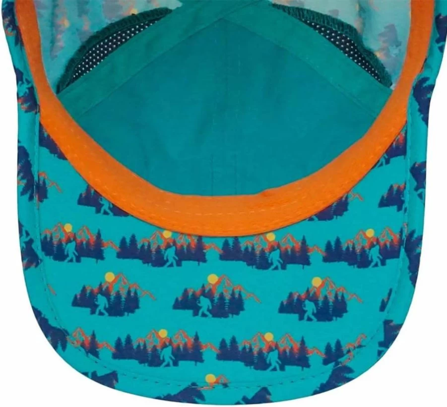 Sprints Sasquatch Performance Running Hat - Lightweight, Quick-Dry Sports Cap for Men & Women, Breathable Teal Running Hat for Race Day, One Size Fits All