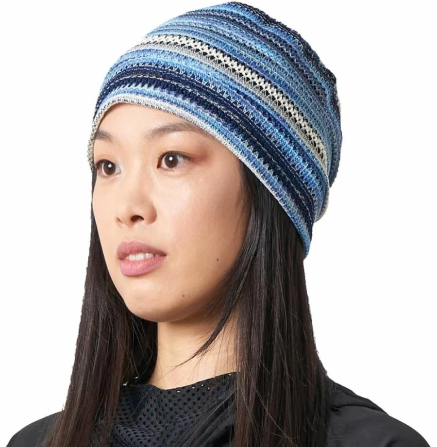 CHARM Boho Crochet Slouchy Beanie - Men & Women Summer Knit Hipster Hat for Street Style