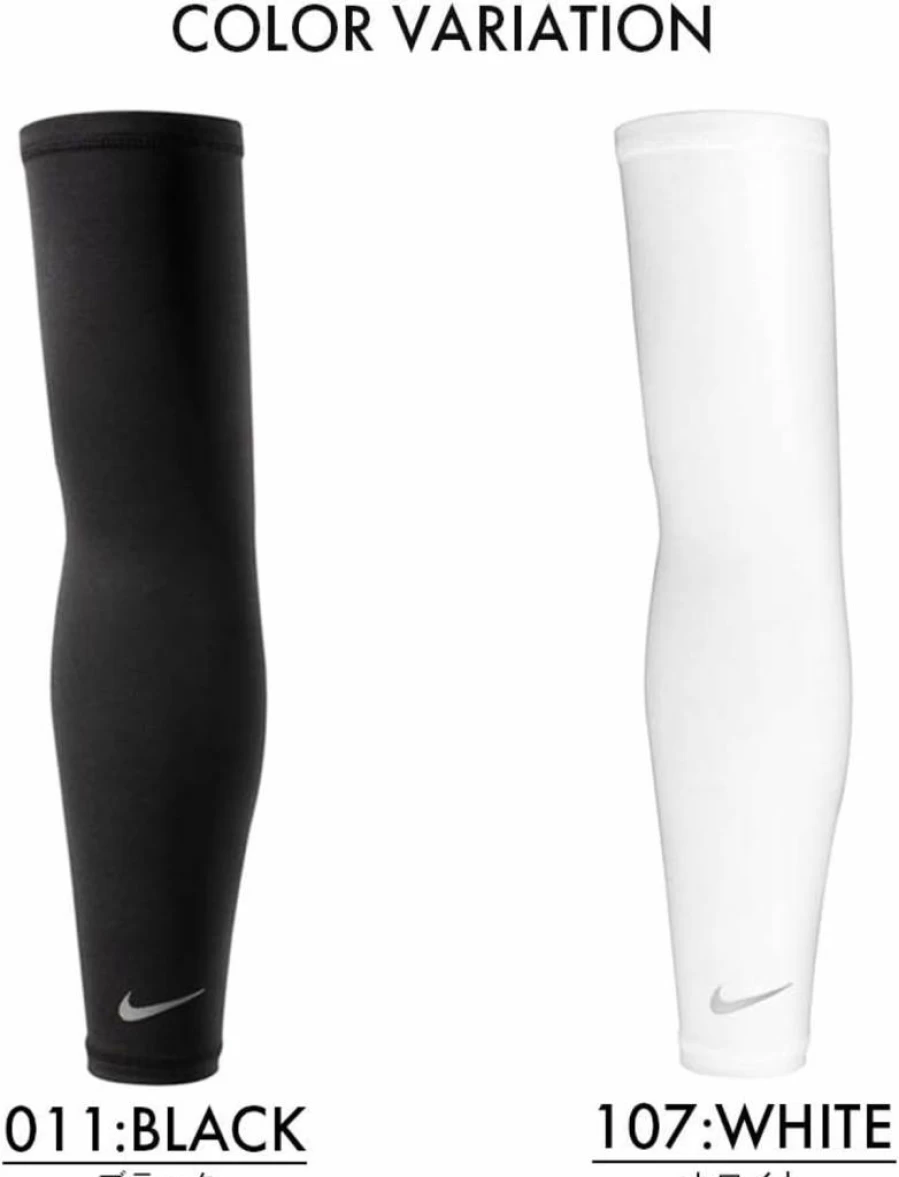 Nike Unisex Breathable Lightweight Running Arm Sleeves for Sun Protection & Performance
