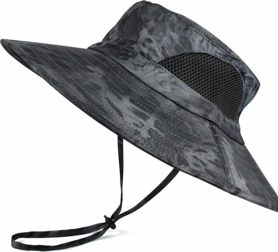 EINSKEY UPF 50+ Wide Brim Sun Hat for Men & Women - Waterproof Packable Bucket Hat for Fishing, Hiking, Beach, and Outdoor Activities