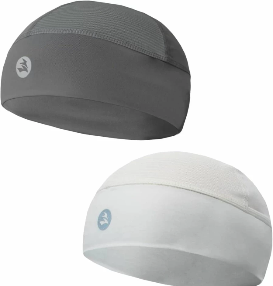 EMPIRELION Cooling Helmet Liner - Stretchable Sweat-Wicking Skull Cap for Work, Running & Sun Protection