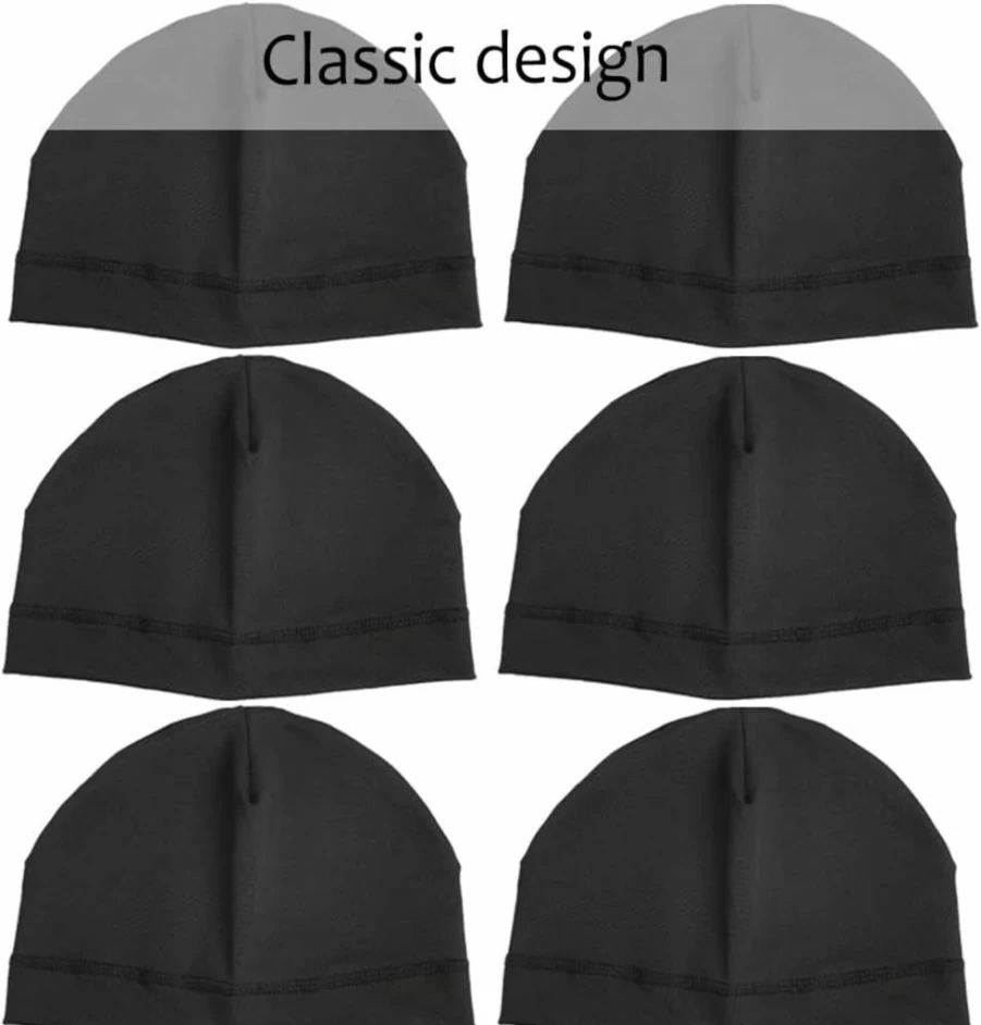 Supeniu Cooling Skull Cap for Men - Moisture Wicking Beanie for Cycling, Running & Motorcycle Helmets