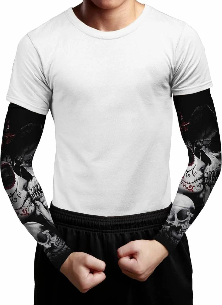 Obacle Cooling UV Protection Arm Sleeves for Men & Women - Breathable Sun Guard Sports Arm Covers (Medium)