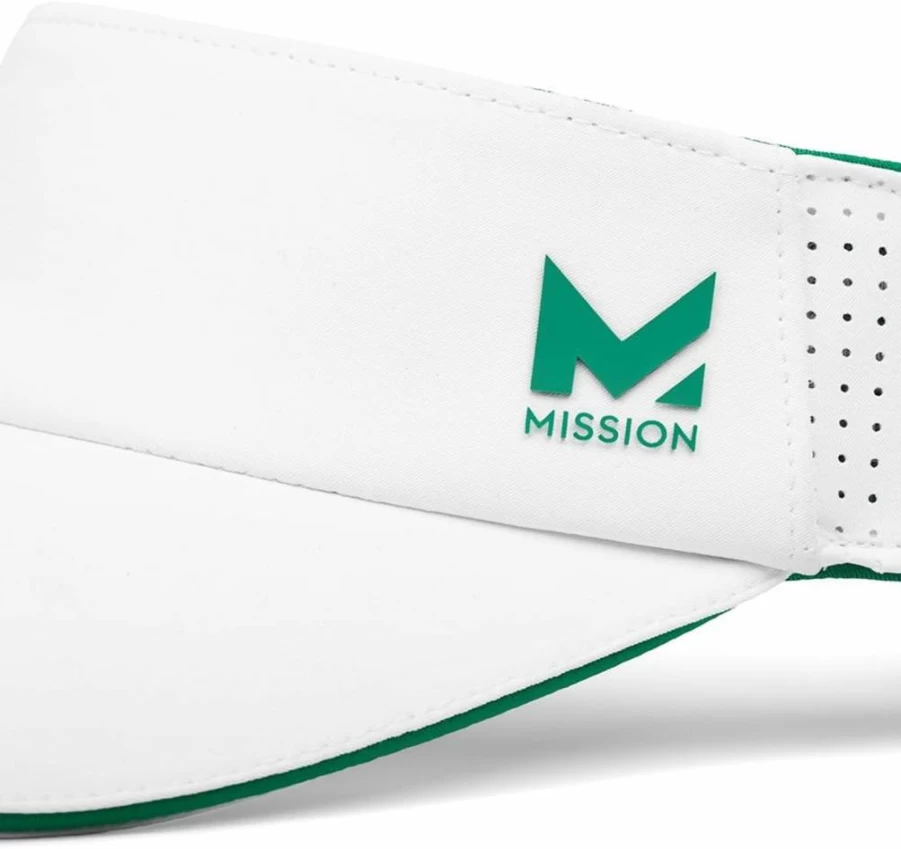 MISSION Cooling Visor Hat - Lightweight Unisex Sun Cap for Tennis, Golf, Running & Outdoor Sports - Durable Structured Design