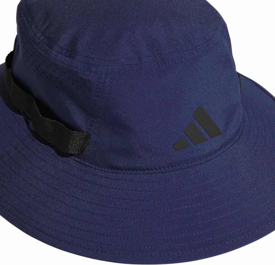 Adidas Men's Wide Brim Bucket Hat for Sun Protection - Outdoor & Sideline Victory Style Cap