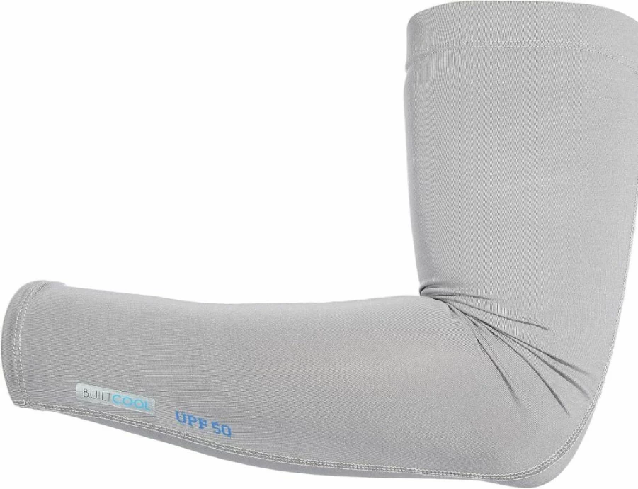 HOT SHOT Men's UV Protection Cooling Arm Sleeves for Fishing, Running, Golf & Baseball - UPF 50+ Sun Guard Sport Sleeves