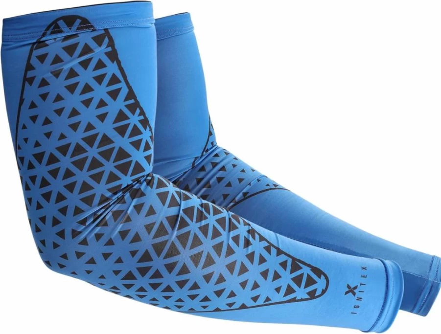 IGNITEX UPF 50 Sun Sleeves for Men & Women - Cooling Compression Arm Sleeves, UV Protection Sun Shield for Outdoor Activities