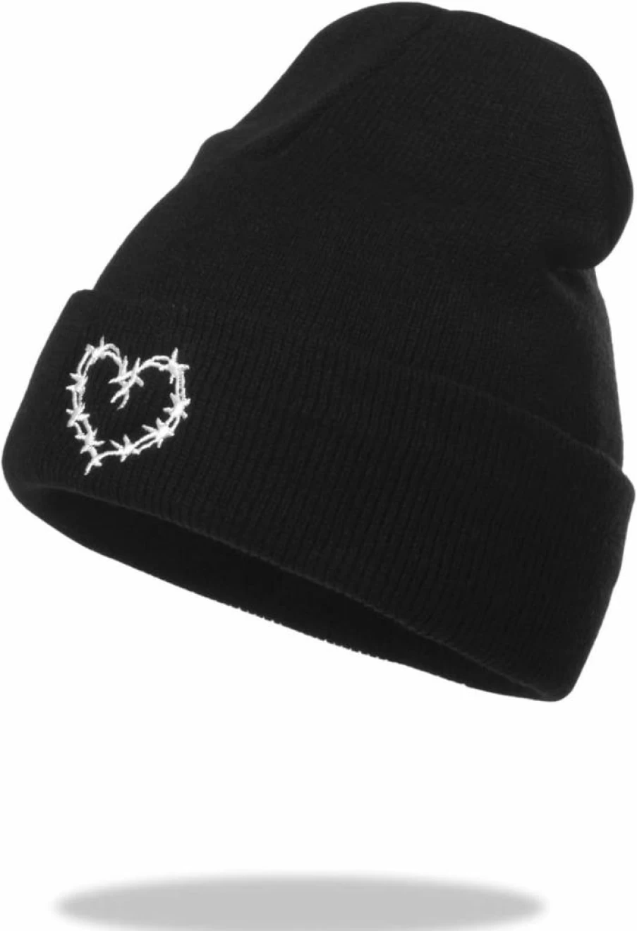 45 LOOKUP CEED Winter Beanie Hat for Men & Women - Warm Knitted Embroidery Cotton Cap, Hip Hop Style, Fashion Autumn Accessory
