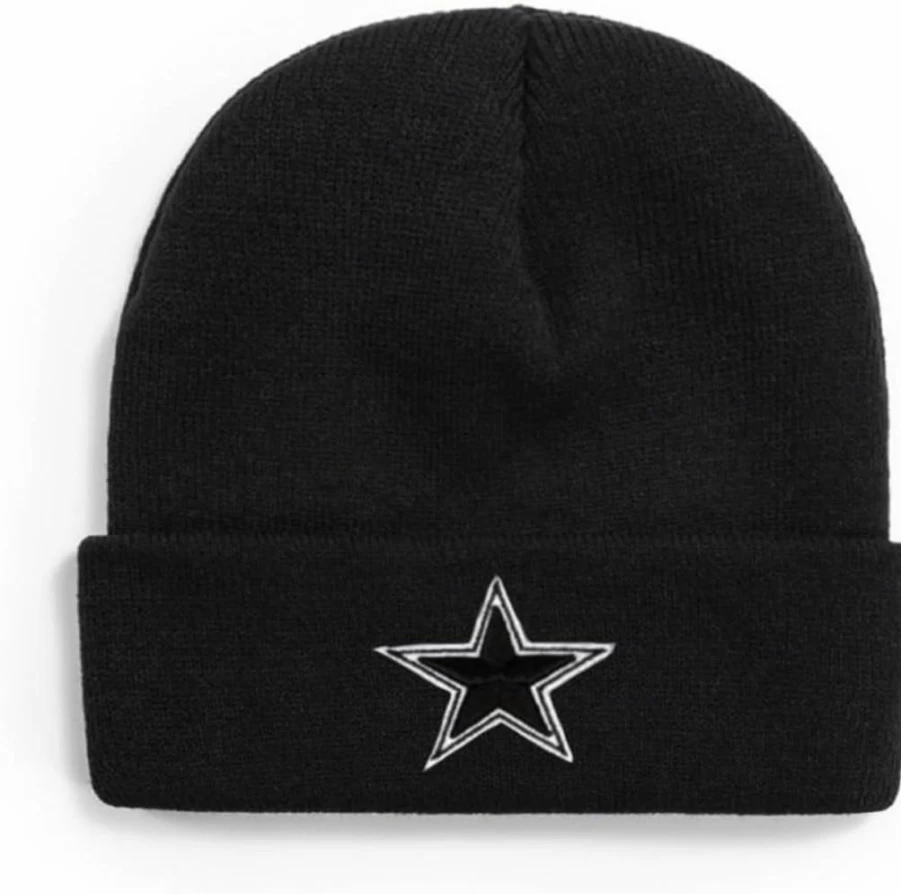 45 LOOKUP CEED Winter Beanie Hat for Men & Women - Warm Knitted Embroidery Cotton Cap, Hip Hop Style, Fashion Autumn Accessory