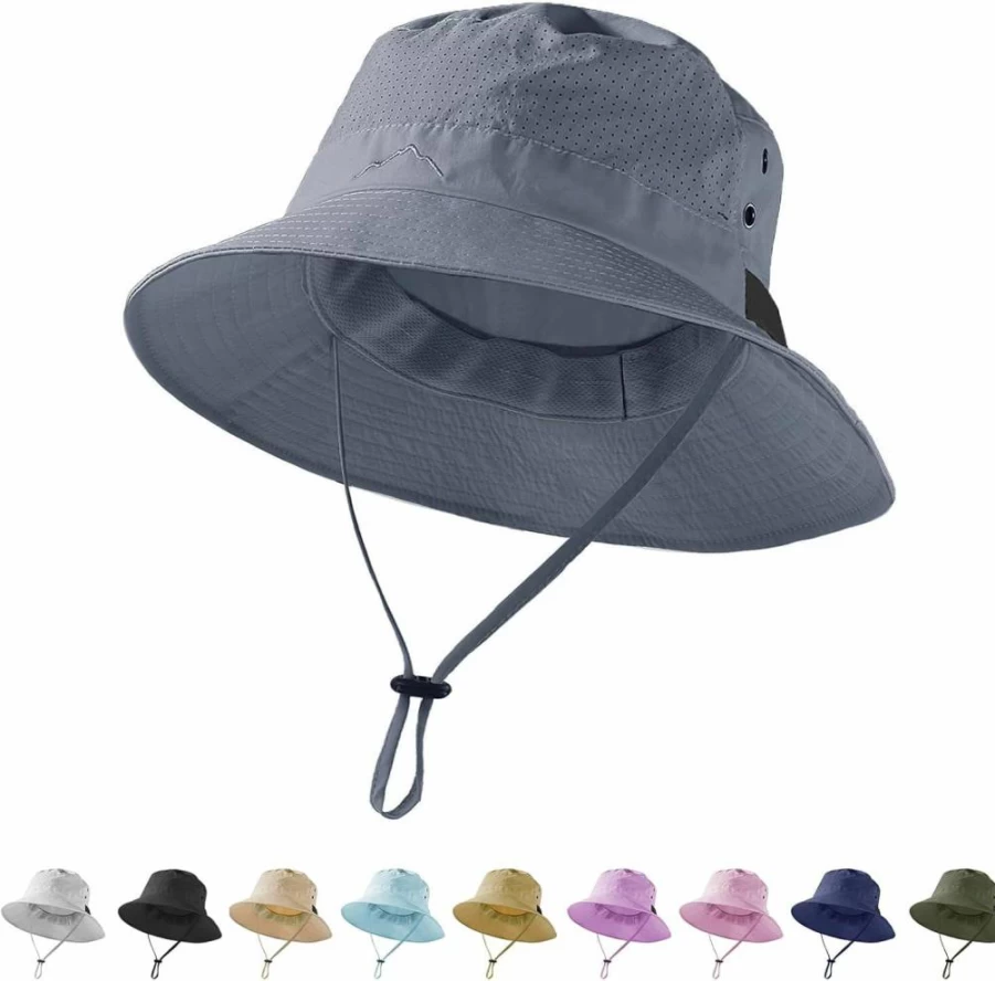 ZOORON UPF 50+ Cooling Sun Bucket Hat for Men & Women - Outdoor Safari Fishing Golf Beach Hiking Hunting Wide Brim Hat