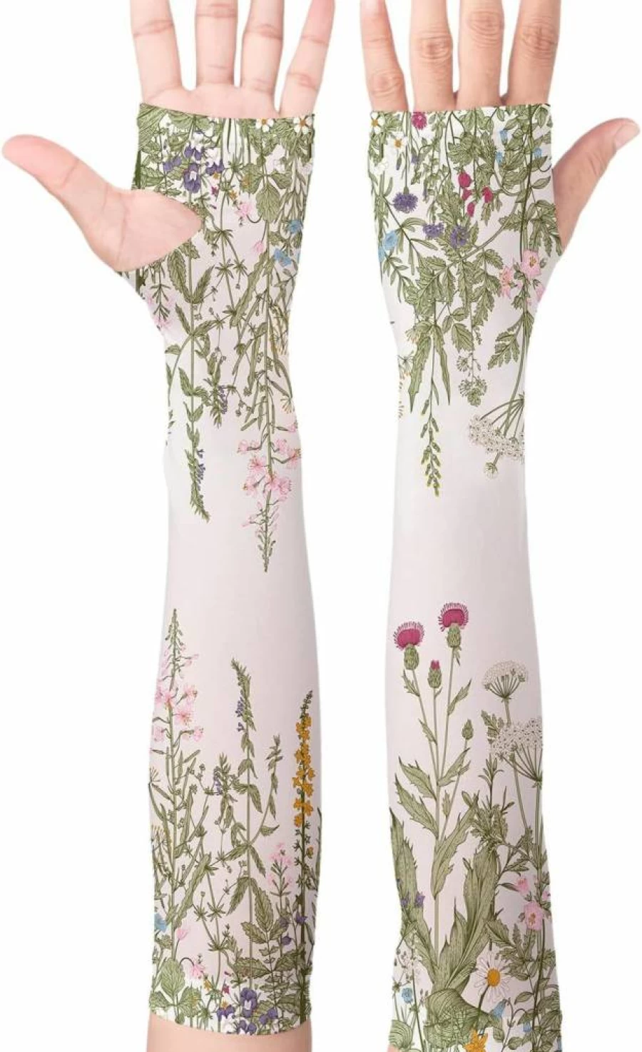 KIEMTR Thorn Proof Gardening Sleeves - Sun Protection & Cooling Arm Covers for Women & Men