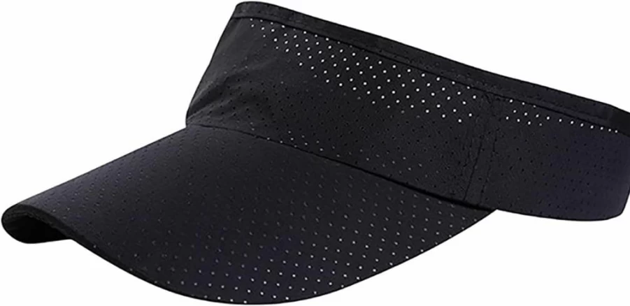Kolacoo 5 Pack Unisex Breathable Mesh Sun Visor Hats, Quick-Dry UV Protection for Outdoor Sports & Activities