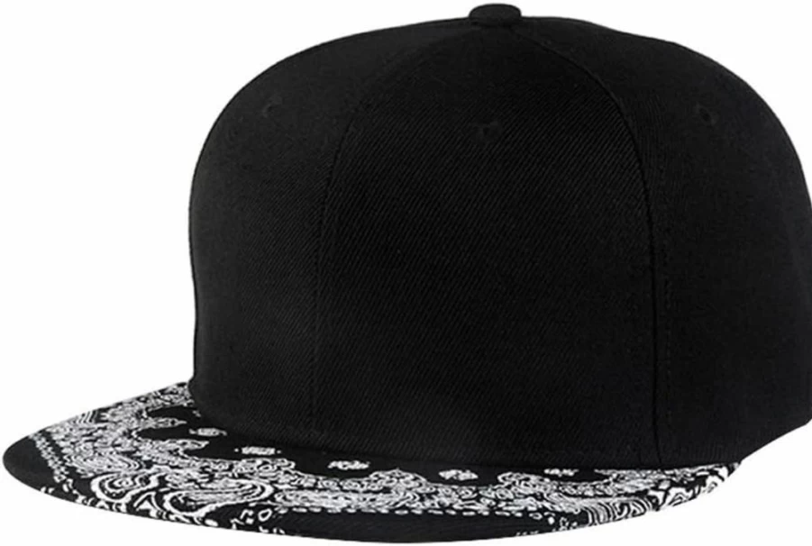 Quanhaigou Adjustable Hip Hop Snapback Hat for Men & Women - Colorful Flat Bill Baseball Cap for Teens